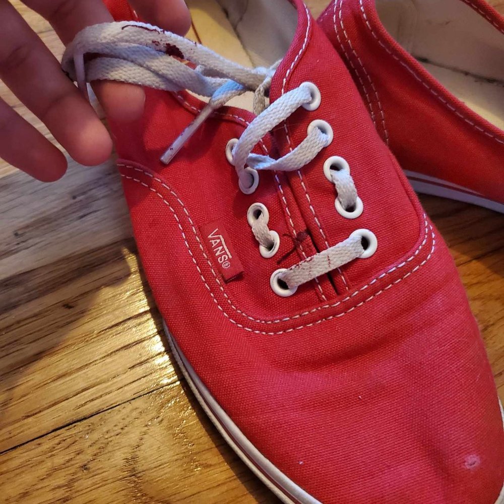Red Vans - Picture 6 of 6